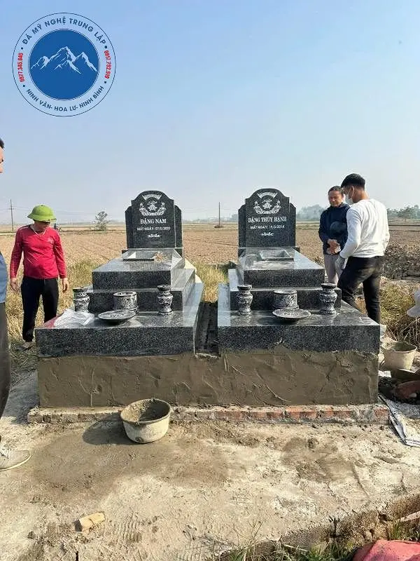 Đa dạng mẫu lăng mộ, hỗ trợ khảo sát và lắp đặt trọn gói