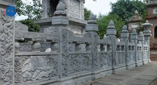 Hạng mục lan can đá tứ linh cho công trình nhà thờ họ