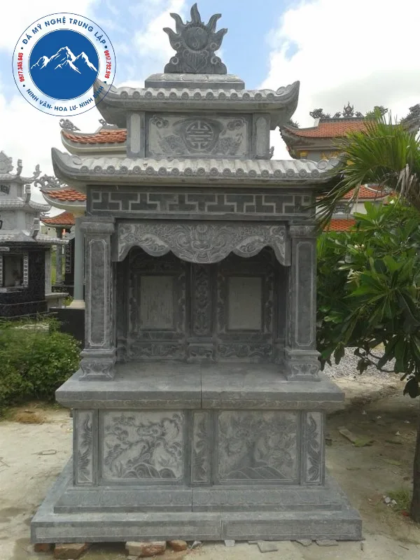 Hoàn thiện dự án mộ đôi đá xanh tại huyện Tiên Lãng