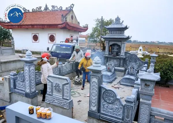Khu lăng mộ thiết kế hiện đại, tinh xảo