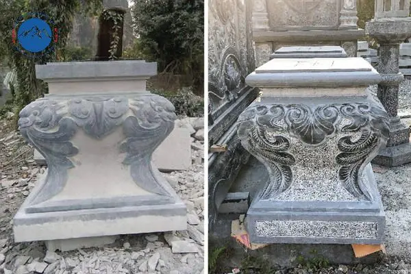 Kinh nghiệm giúp gia chủ tránh sai sót khi thi công đá kê cột gỗ