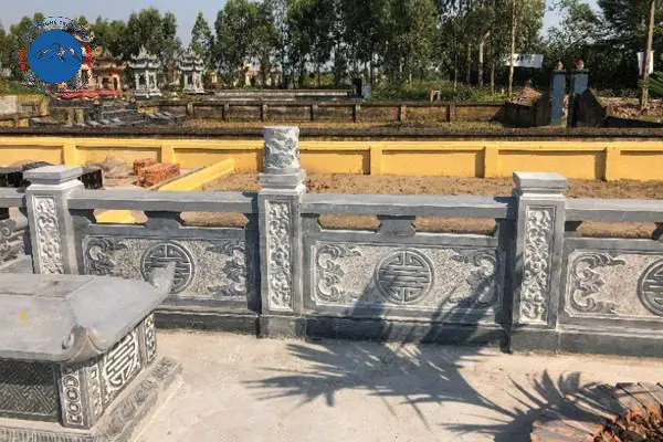 Lan can đá xanh đen cao cấp
