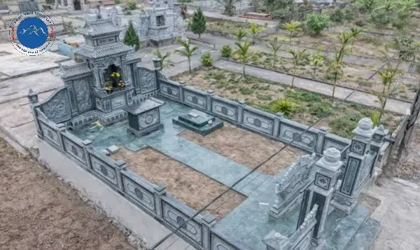Mẫu khu lăng mộ đá nguyên khối thu hút tài lộc