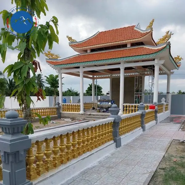 Mẫu lan can đá truyền thống tinh tế