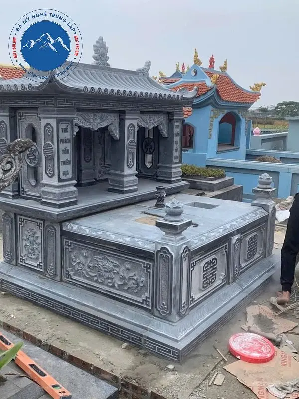 Mộ đá đôi hiện đại, đa dạng kích thước