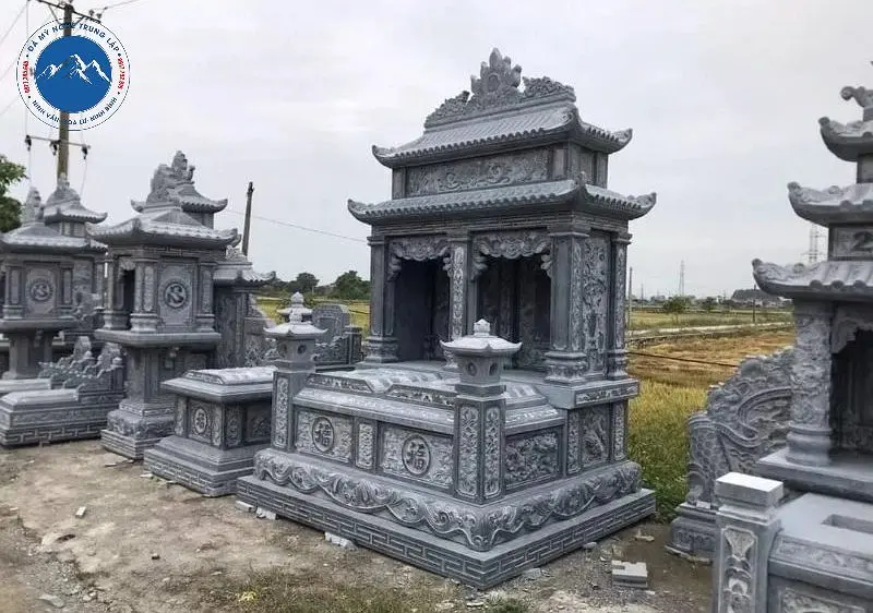 Quy trình thi công mộ đá đôi tại Hưng Yên