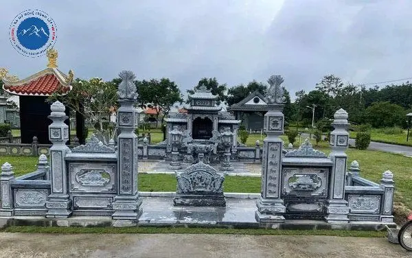 Toàn cảnh dự án thi công khu lăng mộ trọn gói hoàn thiện bàn giao