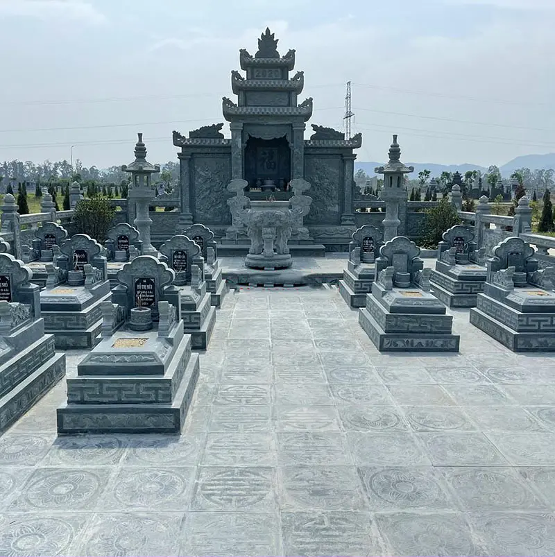 Vị trí xây dựng lăng mộ gia đình có ảnh hưởng rất lớn