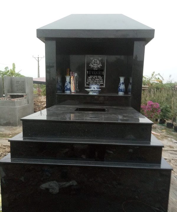 Mộ ốp đá kim sa