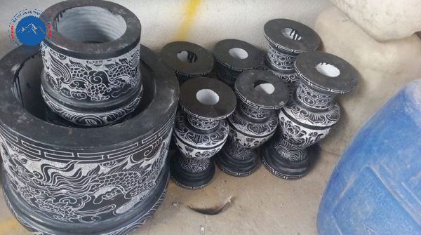 Bát hương đá thờ Phật