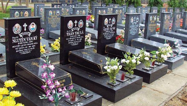 Các loại đá hoa cương phổ biến nhất dùng làm bia mộ