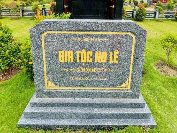 Cách ghi bia mộ dòng họ hợp phong thuỷ