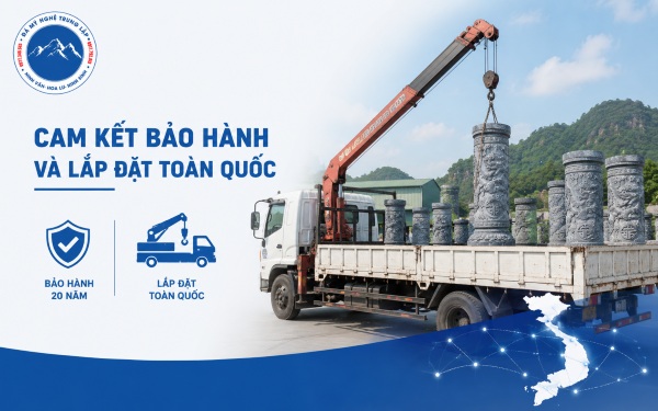 Cam kết bảo hành và lắp đặt toàn quốc