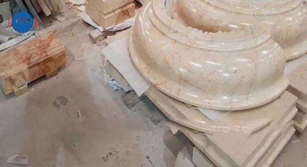 Chân cột đá hoa cương cao cấp phù hợp biệt thự