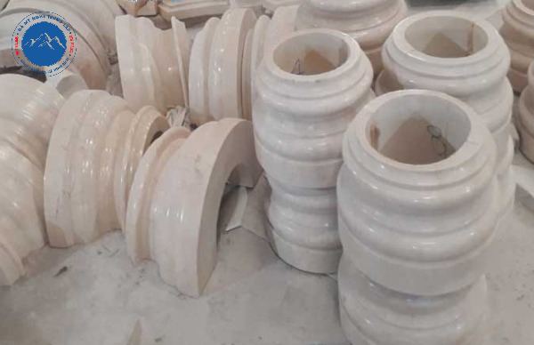 Chân cột đá hoa cương phong cách cổ điển sang trọng