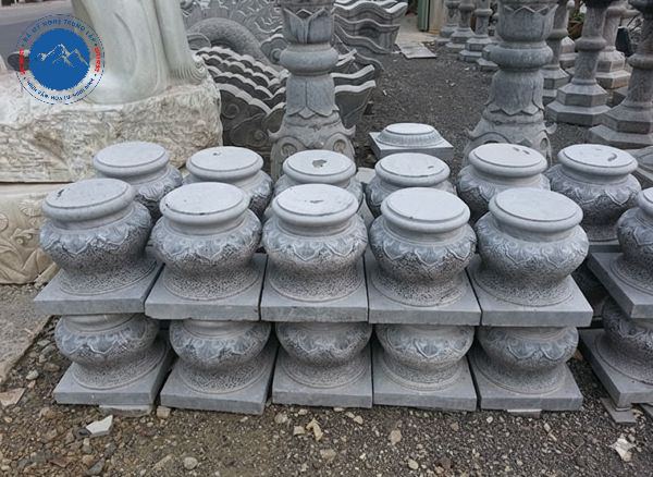 Chân cột tròn phối hợp phong cách cổ điển sang trọng