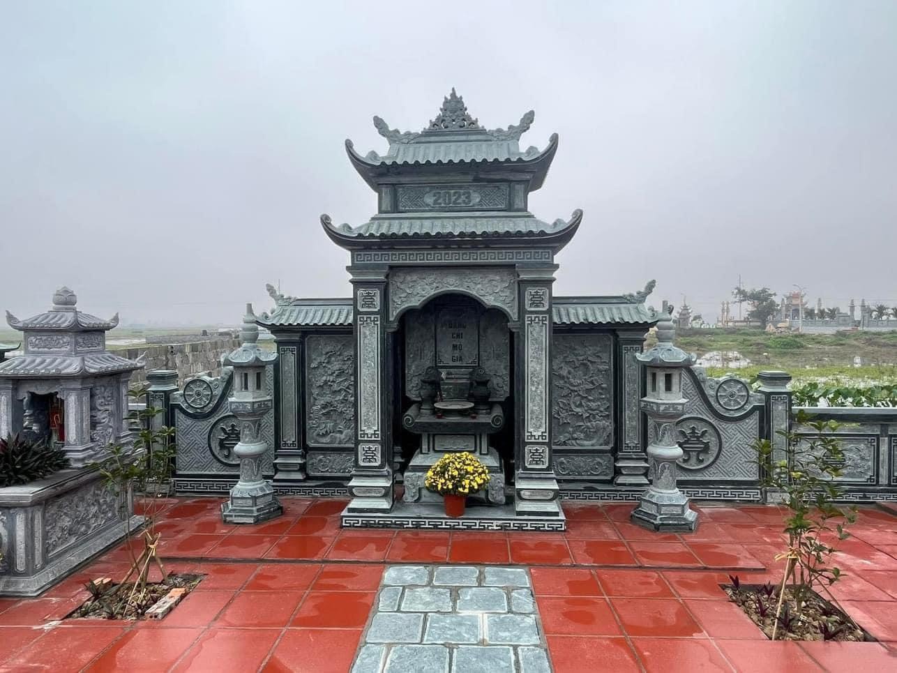 Chất liệu xây dựng của lăng mộ đóng vai trò quan trọng