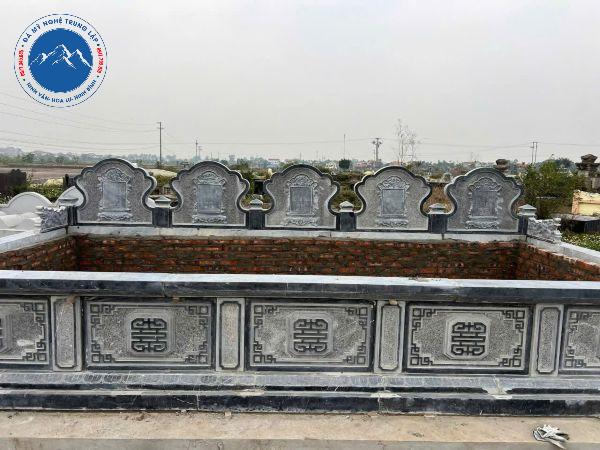 Công đoạn lắp ghép phần mộ chung chính xác nhất