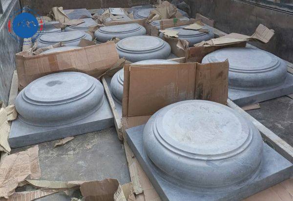 Công trình lăng mộ đá xanh đen cao cấp Hà Nam