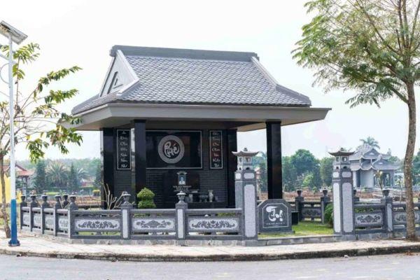 Công trình nhà mồ miền Tây thiết kế hiện đại thoáng đãng
