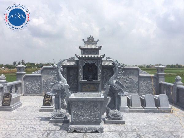 Đá Mỹ Nghệ Trung Lập địa chỉ thiết kế, thi công lăng mộ đá
