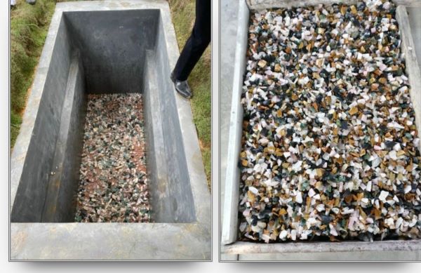 Đá thạch anh vụn là sản phẩm của tự nhiên