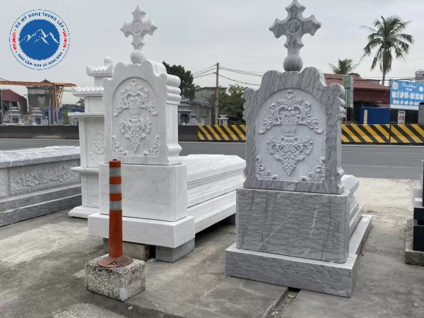 Địa chỉ mua mộ đá trắng tinh tế đến từng chi tiết