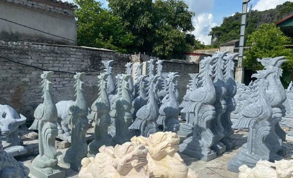 Địa chỉ mua tượng hạc đá và linh vật phong thủy uy tín