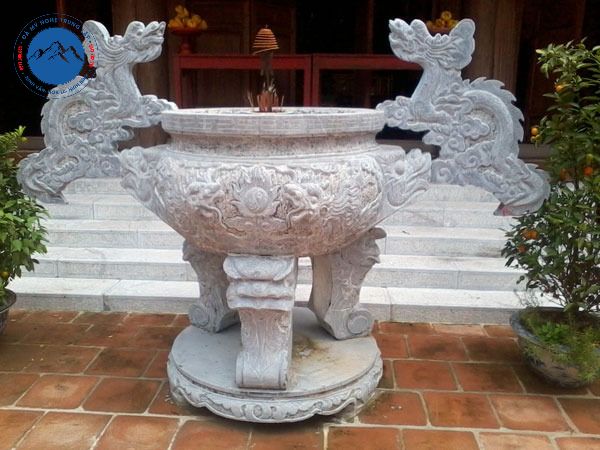 Giới thiệu về linh vật lư hương đá