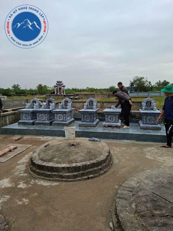 Hình ảnh lăng mộ nguyên khối tại phường Lý Thường Kiệt