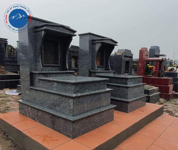 Hình ảnh mộ đá granite Hưng Yên chịu nhiệt chống thấm tốt
