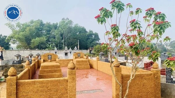 Kết cấu mộ đá ong vững chãi bền vững theo thời gian