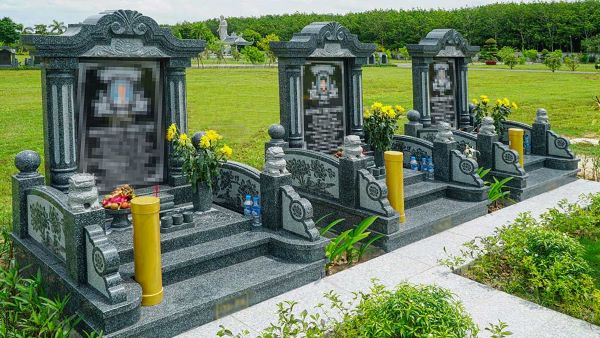 Kích thước bia mộ cho mộ cát táng