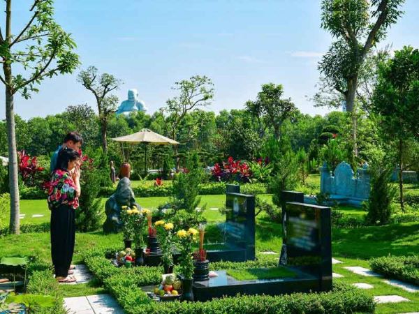 Kích thước bia mộ cho mộ chôn vĩnh viễn một lần