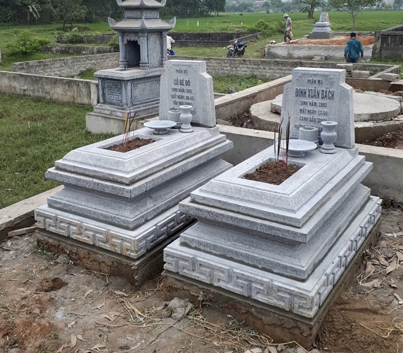 Kiến trúc mộ đôi bền vững, giữ gìn nét đẹp truyền thống