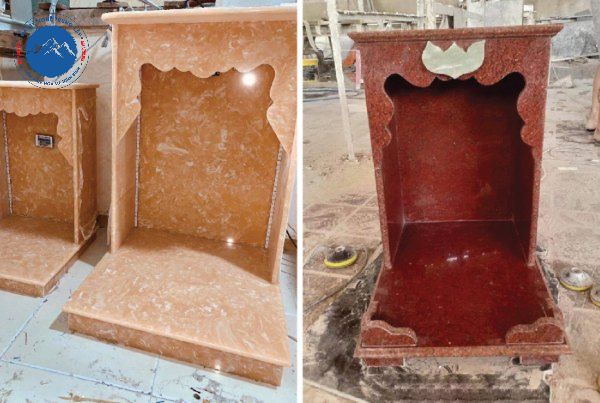 Kiểu dáng bàn thờ đá hoa cương hiện đại cho nhà phố