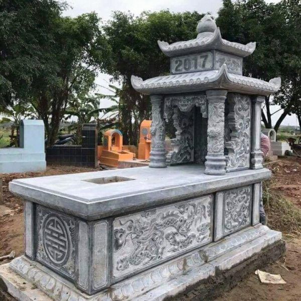 Lăng mộ làm từ đá xanh đen tự nhiên là sản phẩm