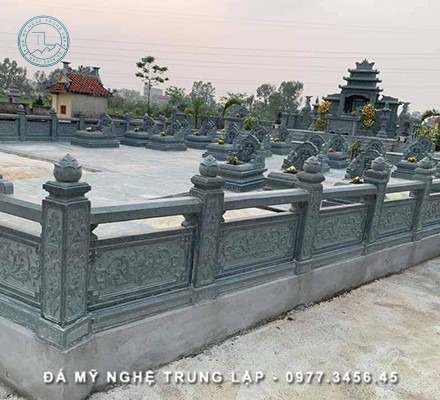 Lăng mộ được xây dựng theo phong cách kiến trúc châu Âu