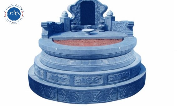 Lắp đặt mộ tròn ngũ cấp chuẩn quy trình tâm linh Việt