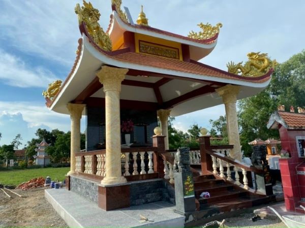 Liệu có nên làm mái che cho mộ?