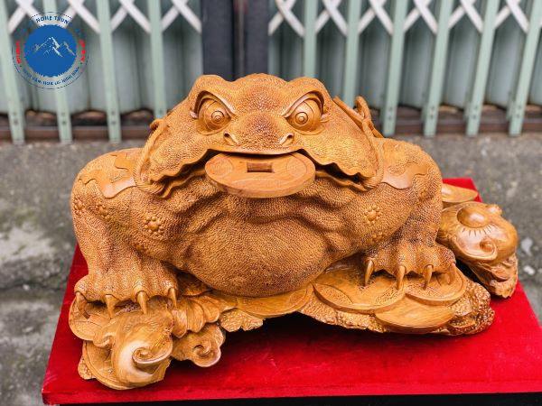 Linh vật phong thủy cóc Thiềm Thừ