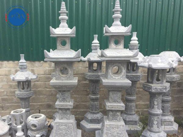 Mẫu đèn đá phong thủy thu hút năng lượng tốt