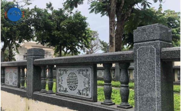 Mẫu lan can đá Granite trầm ấm cổ điển
