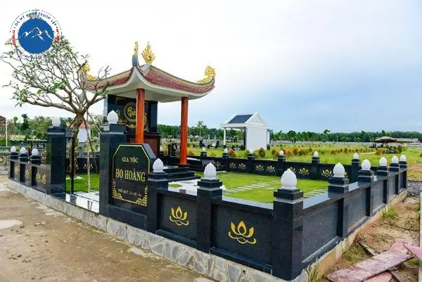 Mẫu lăng mộ đá hoa cương phù hợp nhiều diện tích