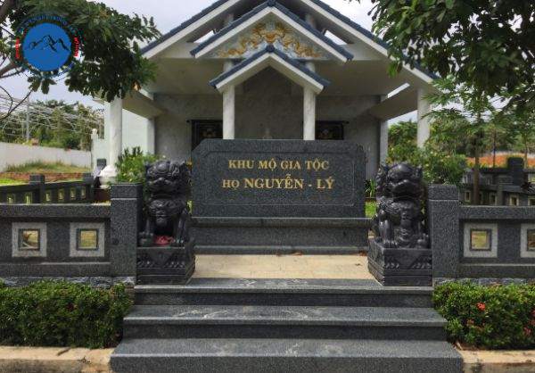 Mẫu lăng mộ gia tộc thiết kế hiện đại chuẩn phong thủy