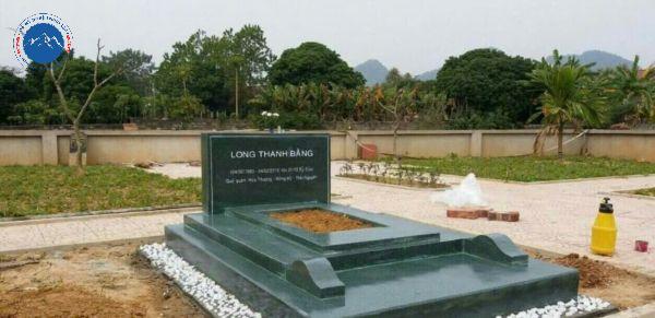 Mẫu mộ đá granite Hưng Yên kích thước chuẩn thước lỗ ban