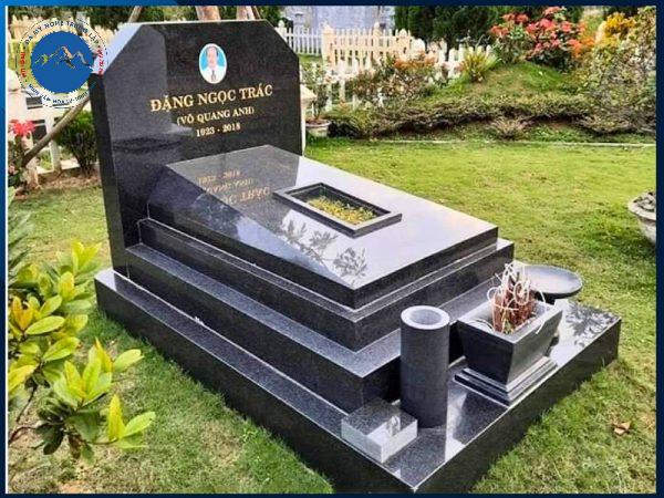 Mẫu mộ đá granite kích thước tiêu chuẩn