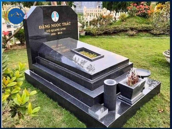 Mẫu mộ đá granite kích thước tiêu chuẩn