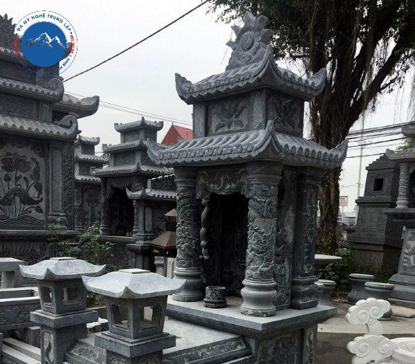 Mẫu nhà mồ đá cho khu lăng mộ gia tộc