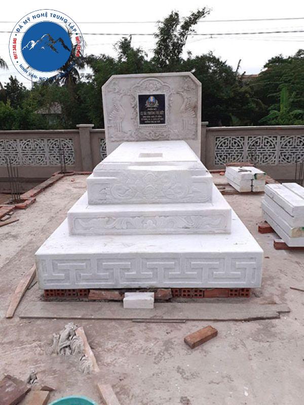 Mẫu nhà mồ đá đẹp chuẩn phong thủy
